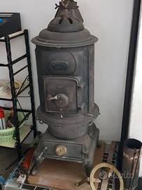 stufa a legna di ghisa