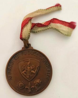 medaglia centenario reduci di Garibaldi