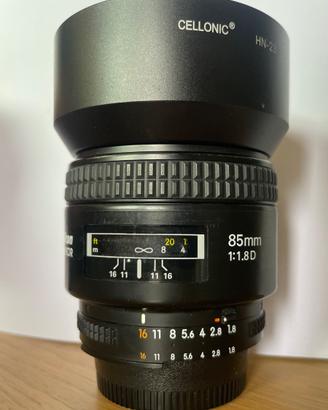 Nikon AF 85mm f/1.8 D