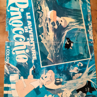 Locandina cinema Pinocchio del 1970