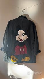 Giubbotto vintge con topolino disegnato