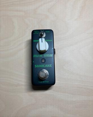 Pedale digital reverb Sonicake