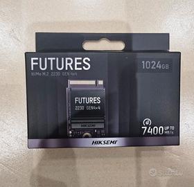 SSD NVMe Hiksemi 1024GB Future S PCIe 4.0 M.2 2230