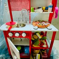 Cucina bambini con accessori