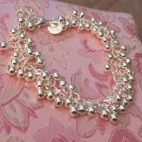 Bracciale  moda puro ARGENTO 925 cm16/20