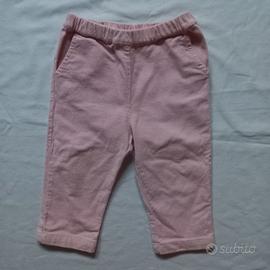 Pantaloni rosa 12 mesi velluto a coste