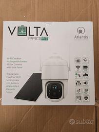 videocamera a batteria con ricarica solare