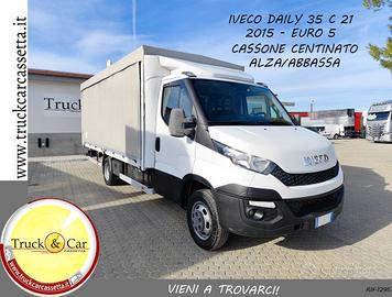 IVECO DAILY 35C21-2015-CENTINATO ALZA/ABBASSA-€5