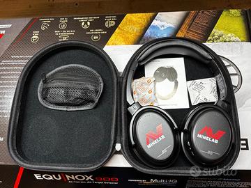 Piastra da 11 e cuffie minilab metal equinox