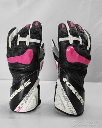 SPIDI GUANTO STS R2 PELLE DONNA fucsia NERO taglia