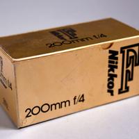 NIKON NIKKOR AI 200mm f.4+BOX