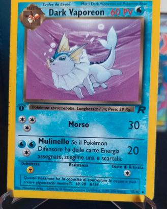 Pokemon Dark Vaporeon 45/82  1 ediz
edizione 45/82