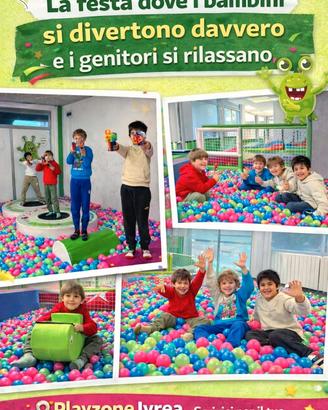 Feste di compleanno, Playground per giocare
