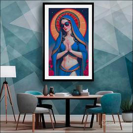 Stampa artistica su tela di cotone. Giclée