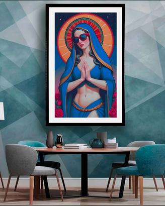 Stampa artistica su tela di cotone. Giclée