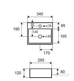 Lavabo Da Appoggio LT2029 Karag