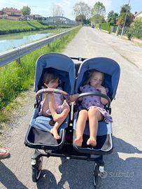 Passeggino gemellare / fratellare Bogaboo Donkey
