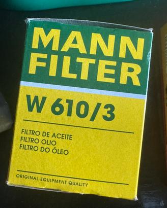 Filtro olio MANN W610/3 – Fiat Panda, Punto, 500