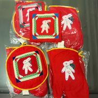 Stock tris cucina: guanto forno + 2 presine