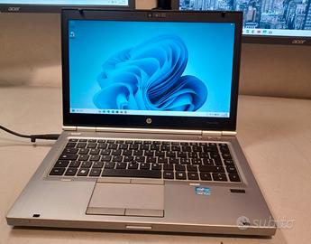 HP Elitebook 14" i5 W.11 pro batteria OK perfetto