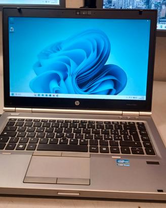 HP Elitebook 14" i5 W.11 pro batteria OK perfetto