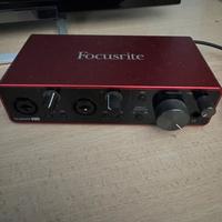 Bundle microfono scheda audio cuffie per registrar