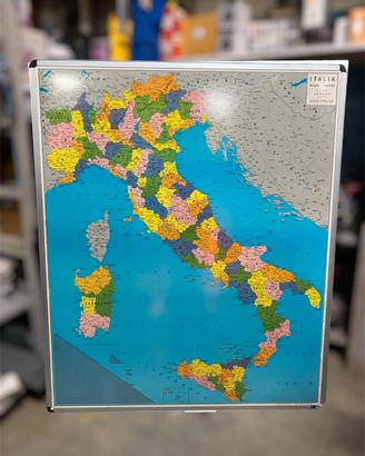 Mappa d'Italia Vintage Magnetica – Lauro Milano