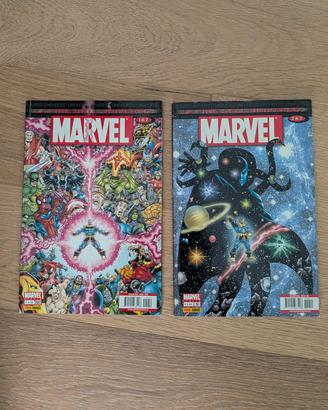 Fumetto La Fine dell'universo Marvel vol 1 e 2