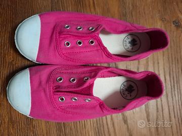 CHIPIE fucsia scarpe in tela N°32