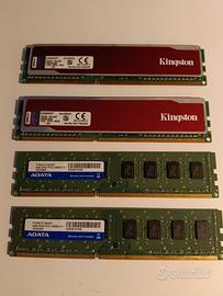4 x 4 DD3 Ram 1600 MHz