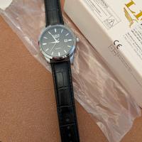 LIGE Moda Orologio in pelle da uomo