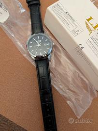 LIGE Moda Orologio in pelle da uomo