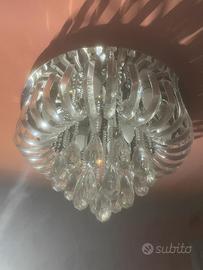 Lampadari Bianca Fredda Cristalli Swarovski Led