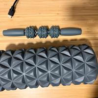 Foam Roller + Stick Massaggiante – Con sacchetto