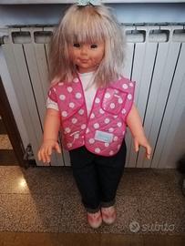 bambola migliorati luciana jeans h cm 87