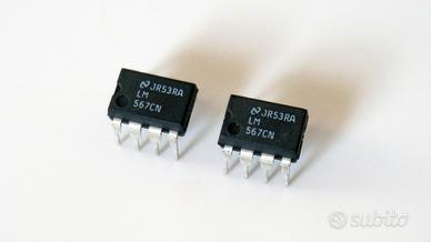 X2 Circuito Integrato LM567 DIP-8 Tone Decoder