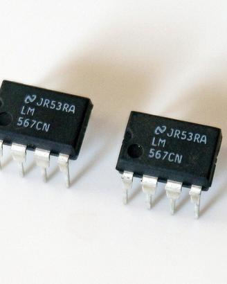 X2 Circuito Integrato LM567 DIP-8 Tone Decoder