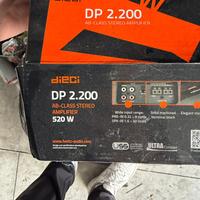 Hertz amplificatore 2 canali 520Watt