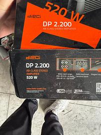 Hertz amplificatore 2 canali 520Watt