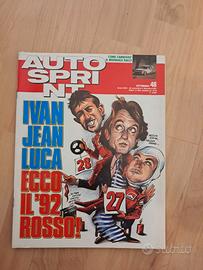 Autosprint 1991 - Luca Cordero di Montezemolo - Al