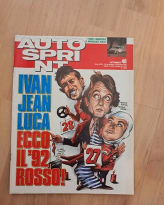 Autosprint 1991 - Luca Cordero di Montezemolo - Al