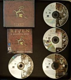 Vintage Gioco PC RIVEN Completo in box