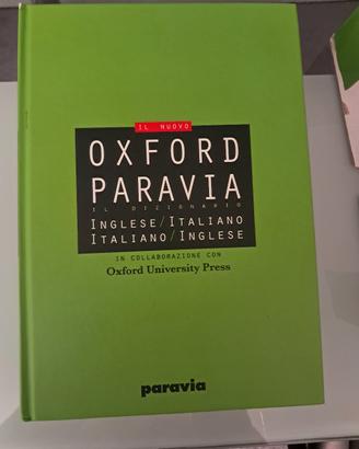 Dizionario inglese Oxford Paravia
