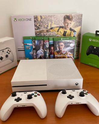 Xbox one s 500 GB + 6 Giochi