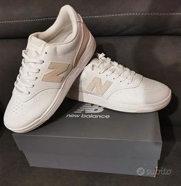 NEW BALANCE - Sneaker - Bianco Beige - Taglia 44.5