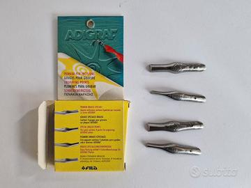 PENNINI per incisione su lastre FILA ADIGRAF, 4 pz