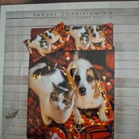 Parure copripiumino singolo "Sogni d'oro" nuova