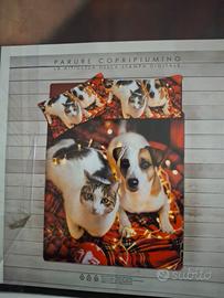 Parure copripiumino singolo "Sogni d'oro" nuova