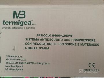 Materasso antidecubuto con compressore