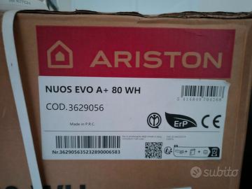 Scaldabagno a pompa di calore Ariston Nuos Evo A+
